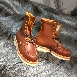 Field and Forest work boots size 8 brown